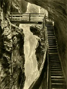 The Liechtenstein Gorge, Austria, c1935. Creator: Unknown
