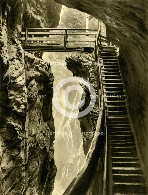 The Liechtenstein Gorge, Austria, c1935. Creator: Unknown.