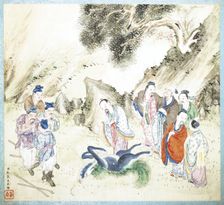 The Life of Confucius, Early 18th century. Artist: Bingzhen, Jiao (1689-1726)