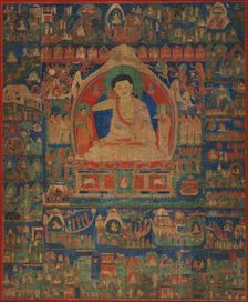 The Life of Milarepa (1040-1123) (image 1 of 4), c1500. Creator: Anon