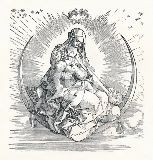 'The Life of the Virgin', 1511, (1906). Artist: Albrecht Durer.