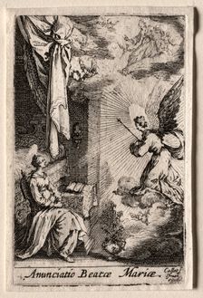 The Life of the Virgin: The Annunciation. Creator: Jacques Callot (French, 1592-1635)
