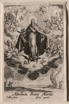 The Life of the Virgin: The Attributes of the Virgin. Creator: Jacques Callot (French, 1592-1635)