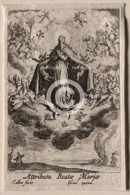 The Life of the Virgin: The Attributes of the Virgin. Creator: Jacques Callot (French, 1592-1635).
