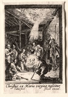 The Life of the Virgin: The Nativity. Creator: Jacques Callot (French, 1592-1635)