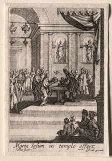 The Life of the Virgin: The Presentation of Christ in the Temple. Creator: Jacques Callot (French, 1592-1635)