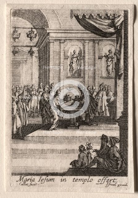 The Life of the Virgin: The Presentation of Christ in the Temple. Creator: Jacques Callot (French, 1592-1635).