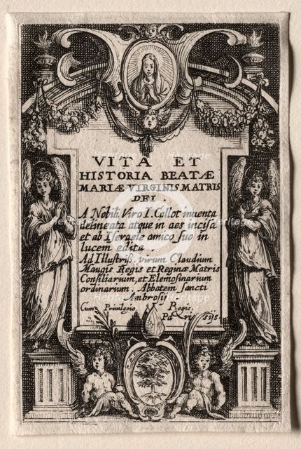 The Life of the Virgin. Creator: Jacques Callot (French, 1592-1635).