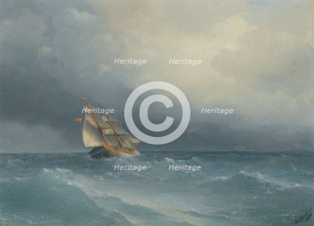 The lifting Storm, 1880.