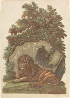 The Lion, 1754. Creator: John Baptist Jackson