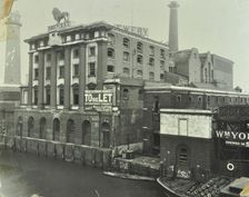 The Lion Brewery, Belvedere Road, Lambeth, London, 1928