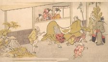 The Lion Dance, 1789. Creator: Kitagawa Utamaro