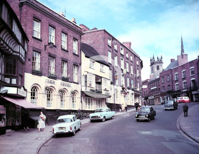 The Lion Hotel in Wylie Cop, Shrewsbury, Shropshire, c1960s. Creator: Arthur Charles Kirby Ware.