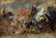 The Lion Hunt c1621. Artist: Peter Paul Rubens