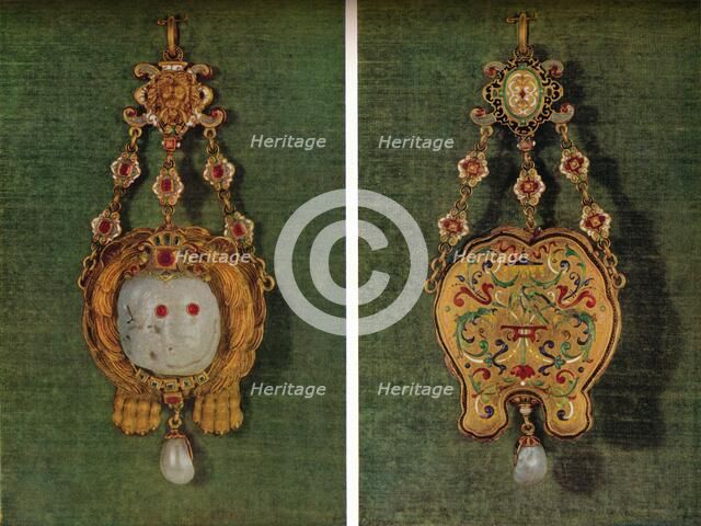 'The 'Lion Jewel', c1595. Artist: Corvinianus Saur.