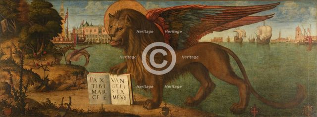 The Lion of Saint Mark, 1516.