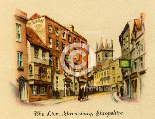 'The Lion, Shrewsbury, Shropshire', 1936.   Creator: Unknown.