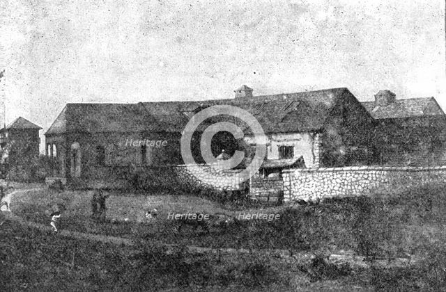The Lion's Cage: the old house at Longwood, St. Helena, in which Napoleon lived and died, 1909. Creator: Unknown.