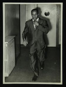The Lionel Hampton Orchestra in concert at Colston Hall, Bristol, 1956. Creator: Denis Williams