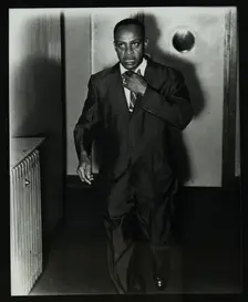 The Lionel Hampton Orchestra in concert at Colston Hall, Bristol, 1956. Creator: Denis Williams