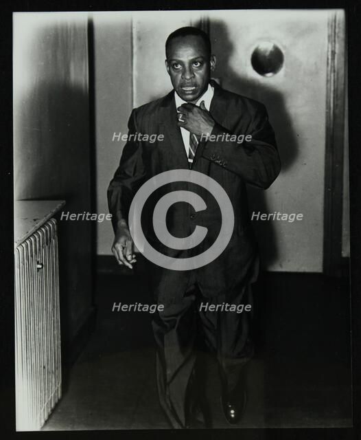 The Lionel Hampton Orchestra in concert at Colston Hall, Bristol, 1956. Artist: Denis Williams