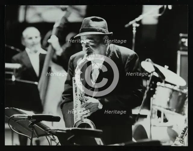 The Lionel Hampton Orchestra playing at the Newport Jazz Festival, Middlesbrough, 1978. Creator: Denis Williams.