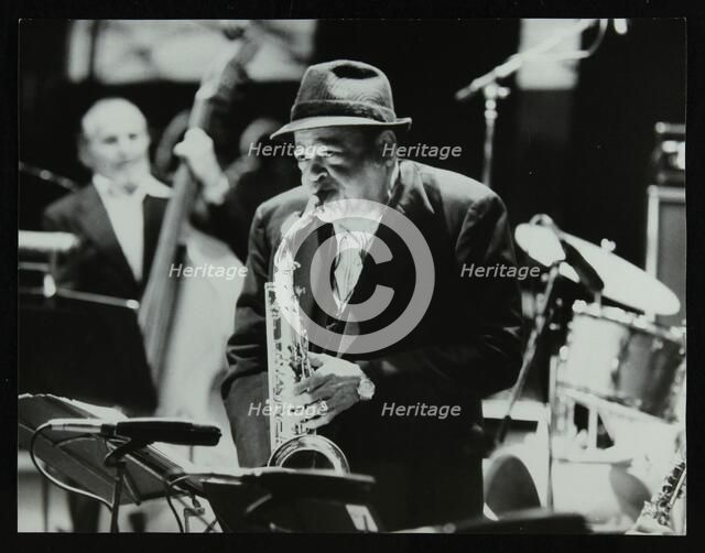 The Lionel Hampton Orchestra playing at the Newport Jazz Festival, Middlesbrough, 1978. Artist: Denis Williams