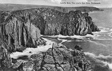 The Lion's Den from Pordenack, Land's End, Cornwall, early 20th century(?)