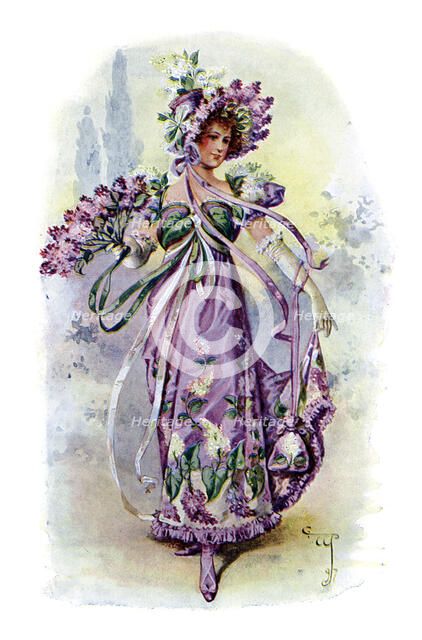'The Lilac', 1899. Artist: Unknown