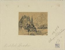 The Lilliputian Village, n.d. Creator: Rodolphe Bresdin