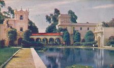 The Lily Pond c1935