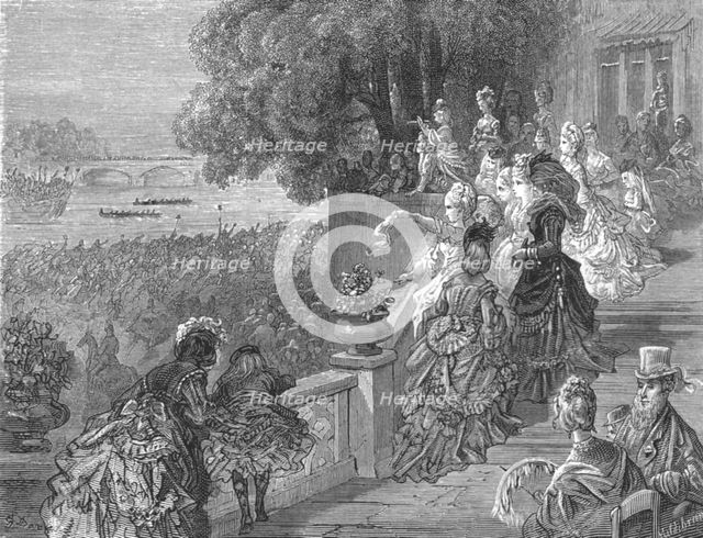 'The Limes - Mortlake', 1872.  Creator: Gustave Doré.