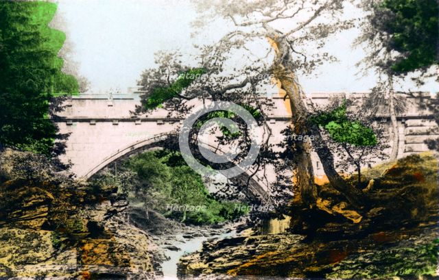 The Linn of Dee, Braemar, Aberdeenshire, 1926.Artist: Cavenders Ltd