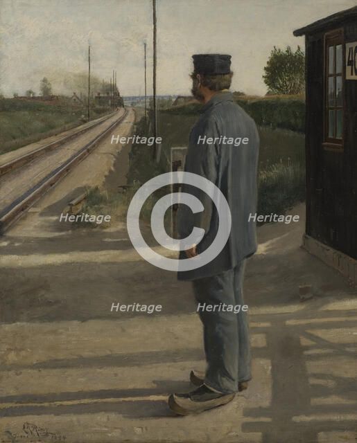 The Lineman, 1884. Creator: Laurits Andersen Ring.