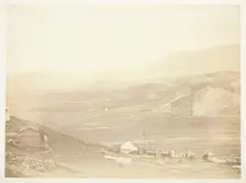 The Lines of Balaklava, 1855. Creator: Roger Fenton