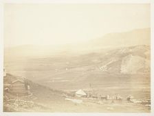 The Lines of Balaklava, 1855. Creator: Roger Fenton