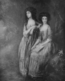 The Linley Sisters, afterwards Mrs. Tickell and Mrs. Sheridan c1772, (1917). Artist: Thomas Gainsborough