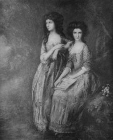The Linley Sisters, afterwards Mrs. Tickell and Mrs. Sheridan c1772, (1917). Artist: Thomas Gainsborough