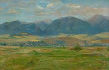 The Liptov Hills, 1951. Creator: Bedrich Hoffstädter