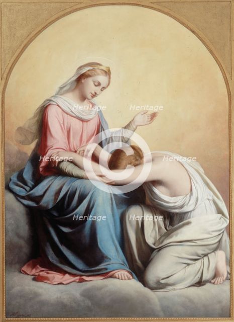 The Litanies of the Virgin, 1857. Creator: Auguste Legras.