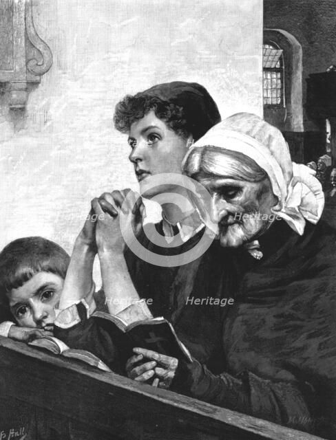 ''The Litany'; after L. Bernard Hall', 1890. Creator: Unknown.