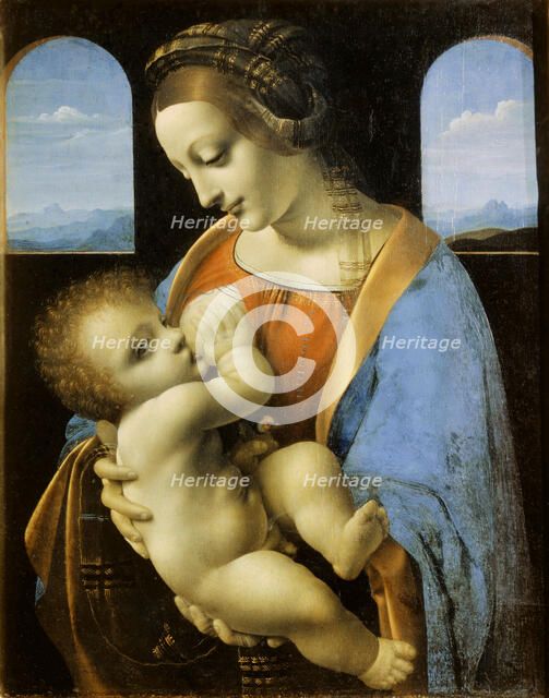 'The Litta Madonna', 1490. Artist: Leonardo da Vinci