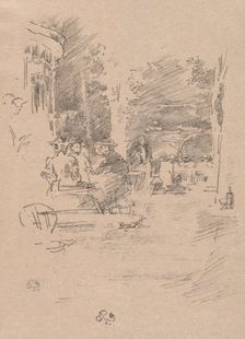 The Litte Café au Bois, 1894. Creator: James McNeill Whistler (American, 1834-1903)