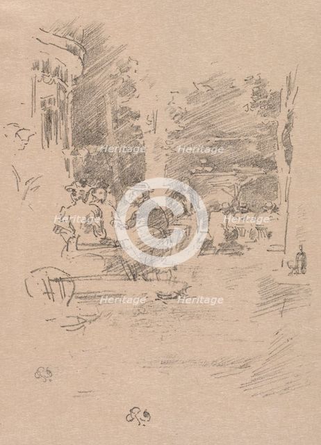 The Litte Café au Bois, 1894. Creator: James McNeill Whistler (American, 1834-1903).