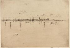 The Little Venice, 1879-1880. Creator: James Abbott McNeill Whistler