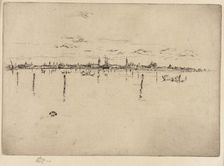 The Little Venice, 1879-1880. Creator: James Abbott McNeill Whistler