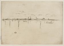 The Little Venice, 1879-1880. Creator: James Abbott McNeill Whistler