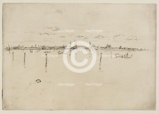 The Little Venice, 1879-1880. Creator: James Abbott McNeill Whistler.