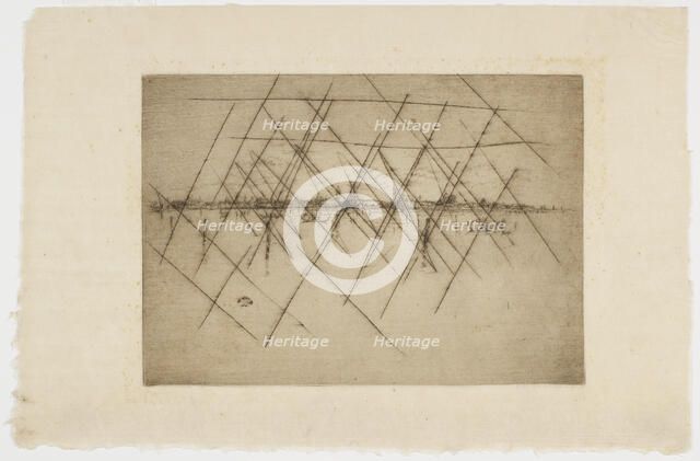 The Little Venice, 1879-1880. Creator: James Abbott McNeill Whistler.