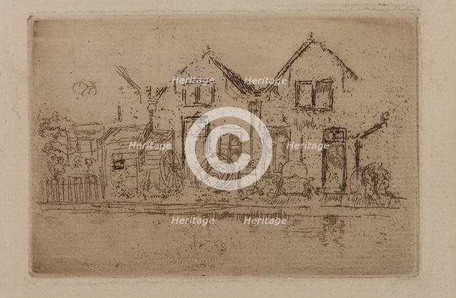 The Little Wheelwright's, 1884. Creator: James Abbott McNeill Whistler.